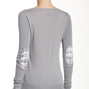 Thomas Wylde Gray Cashmere Sweater Sz Large